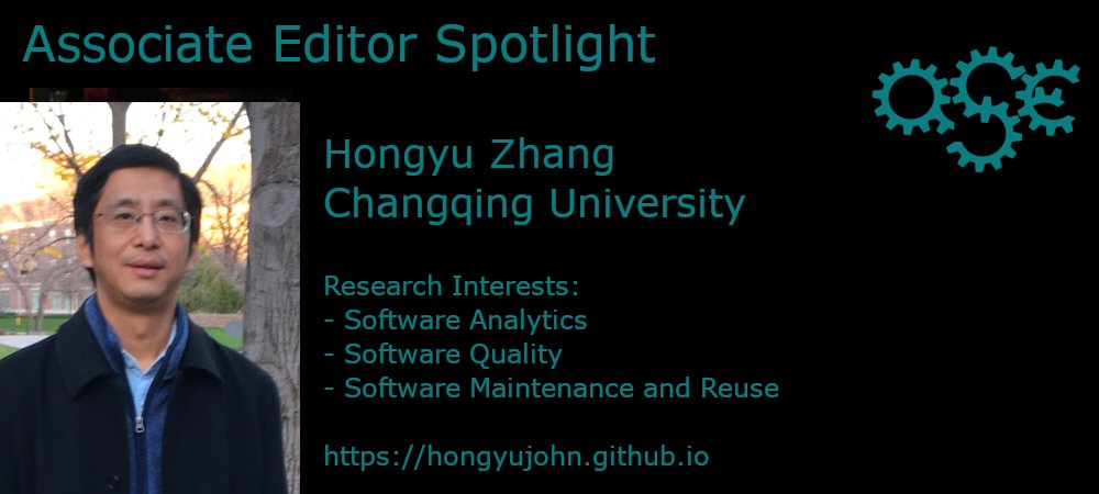 journalASE's tweet photo. Associate Editor spotlight: Hongu Zhang (Changqing University). Learn more at https://t.co/wYOKAP5OYY and send your submissions to #AutomatedSoftwareEngineering today! https://t.co/vd4NIDHmLR