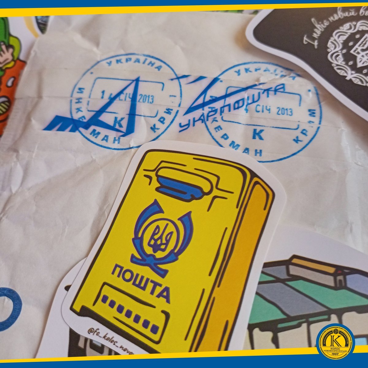 UkroArt's tweet photo. Postbox 📬🟡💌 #Postbox #PostUkraine #Post #StickersBox #Stickers #Sticker #МТДніпро #UkraineStickers #МТ11 #Укрпошта #Стікери #Хрущівка #МотоСтікер #Котики #Кропивницький #Інкерман #Наліпки #Крим #USAStickers #ScotlandStickers #ХолоднийЯр #Дім #KyivUkraine #Ящик https://t.co/Cd76prwmEr