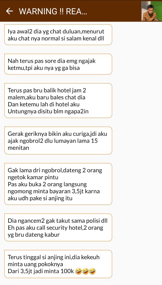 ris_staydmn's tweet image. Yg main Growrl hati2 ya ada komplotan pemeras