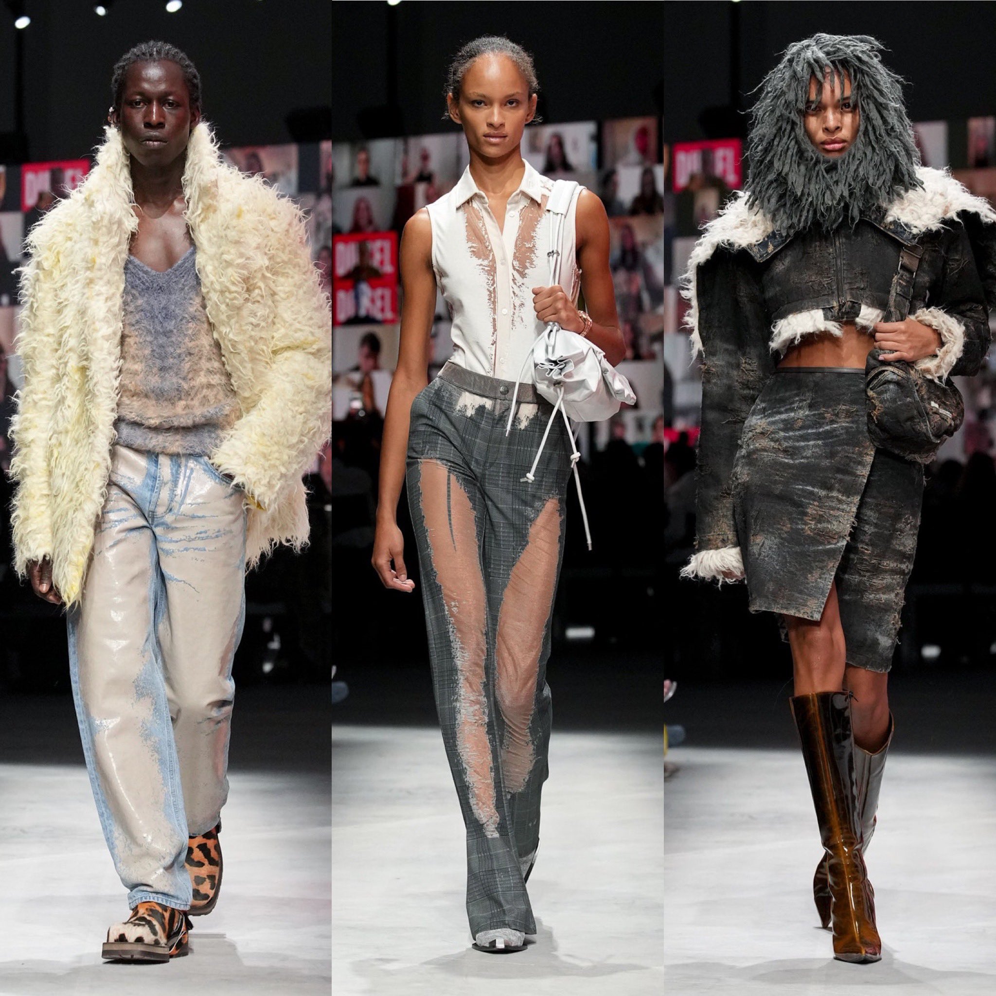 【正規品】DIESEL by Glenn Martens 24AW ニット DIESEL by Glenn Martens(ディーゼル グレン・マーティンス