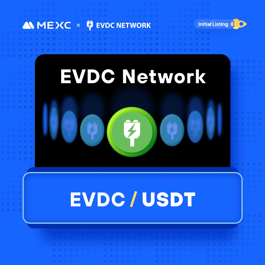 MEXC's tweet photo. We're thrilled to announce that the @evdc_network Kickstarter has concluded and $EVDC will be listed on #MEXC!   

🔹Deposit: Opened  
🔹EVDC/USDT Trading in Innovation Zone: 2024-02-21 14:00 (UTC)

Details: https://t.co/E7LIZubyby https://t.co/NWX5a1H2wV