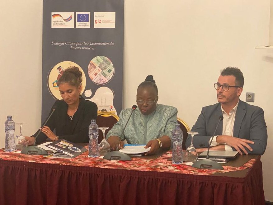 CongoMines's tweet photo. 🔴#HappeningNow: Dans le cadre du projet DISM II de la @giz_drcongo, @CarterCenter lance ce 21.02.2024 à #Kinshasa le ‘’Dialogue Citoyen pour la Maximisation des Recettes minières’’. https://t.co/xJpPw98Jae