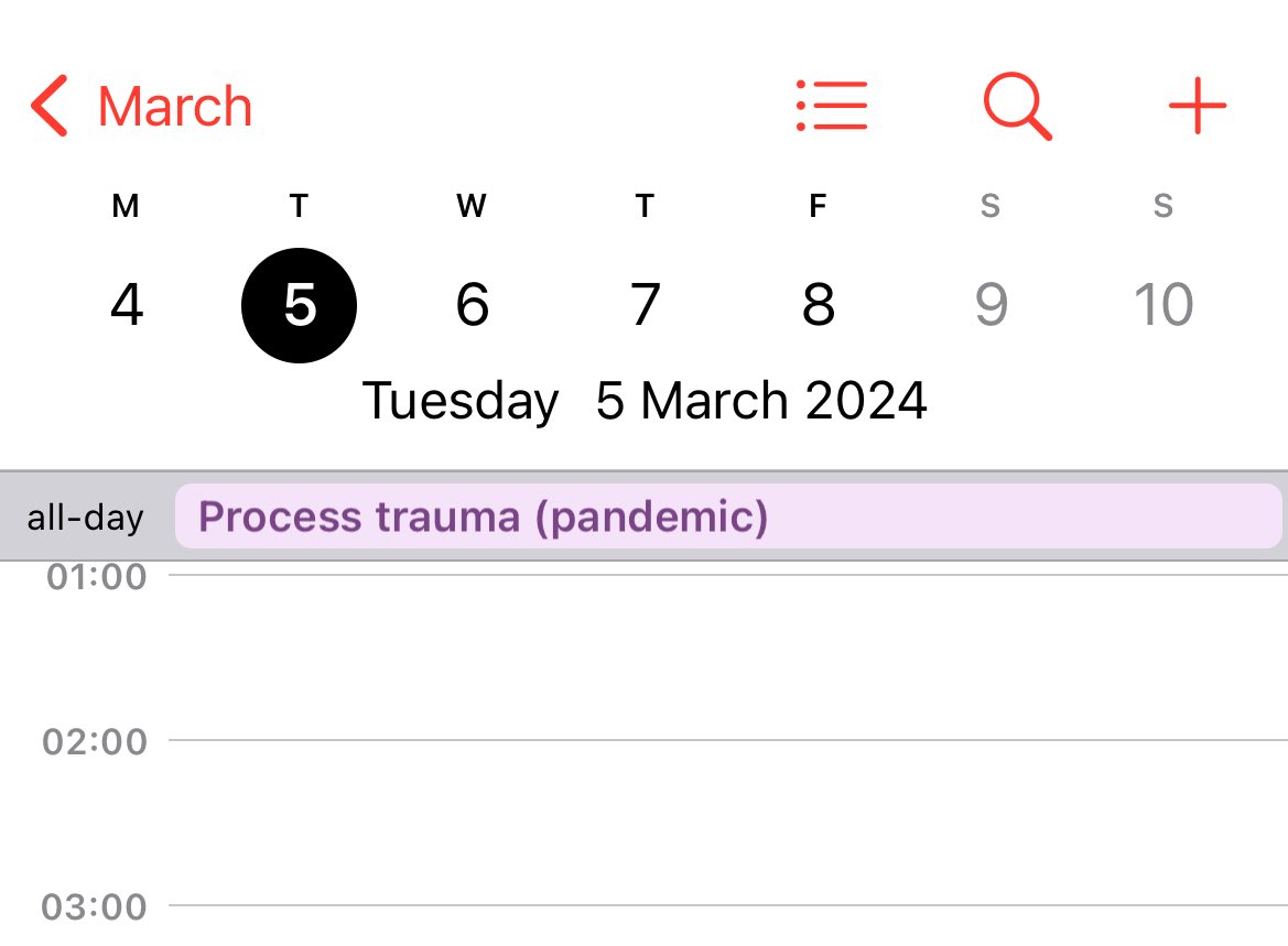 I put this in my calendar like two years ago as a joke but boy