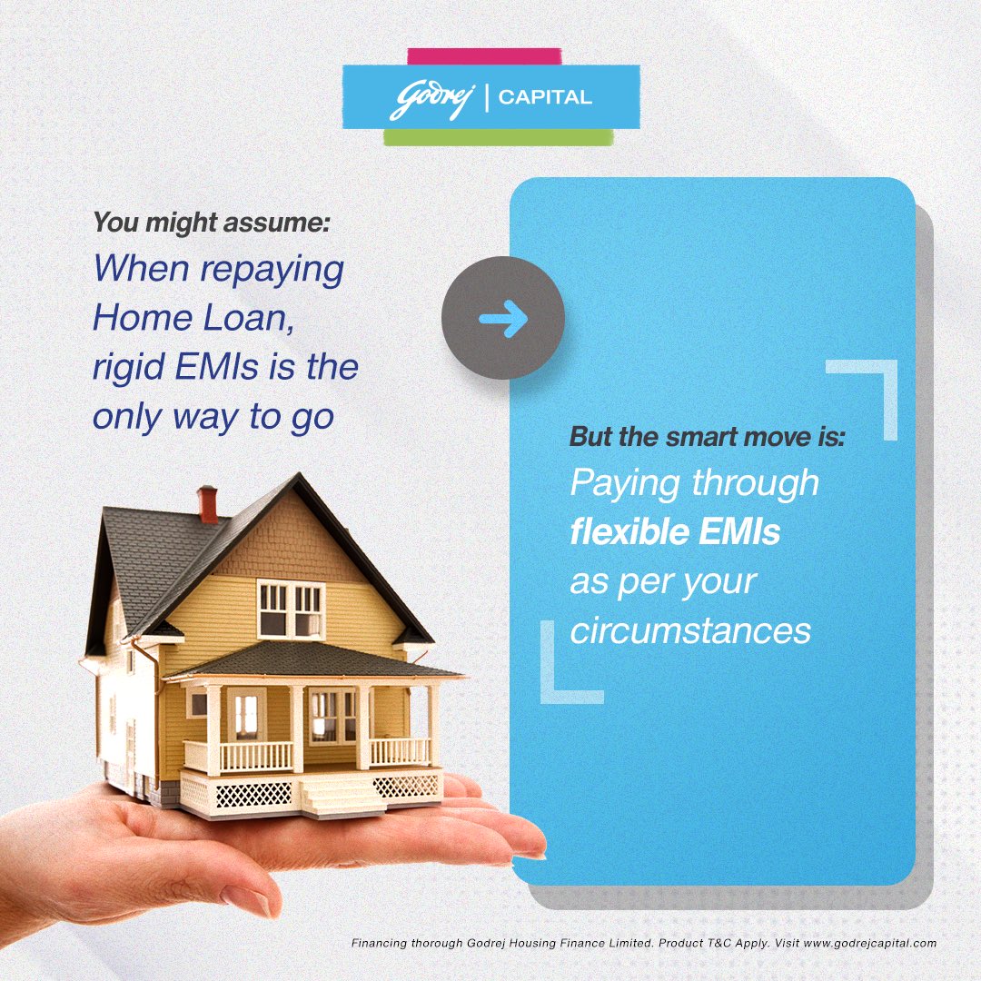 godrej_capital's tweet photo. Challenge assumptions and fuel your #LoveForGrowth! Make #TheSmartMove for a strategic financial journey.
Apply for a home loan now: https://t.co/jNAhJSEXe6
#GodrejCapital #SmartFinance #HomeLoans #Loans #Flexibility https://t.co/aDb47BPycX