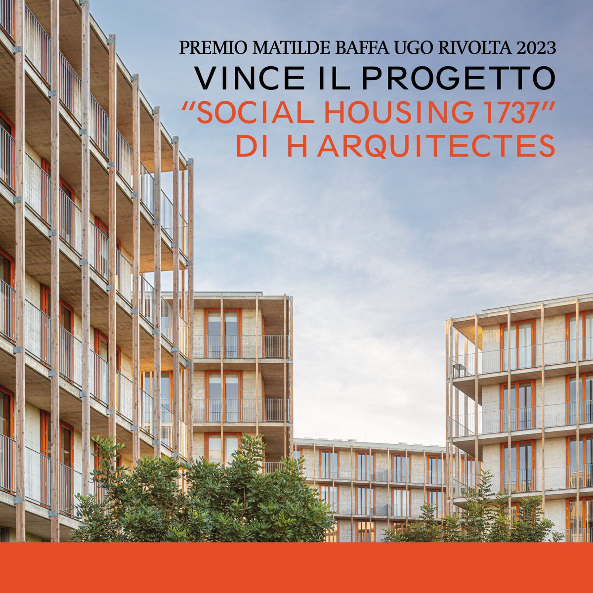 La nona edizione del Premio Europeo di #Architettura #BaffaRivolta è stata vinta dal progetto Social Housing 1737, dello studio #HARQUITECTES a Gavà, in #Spagna. il Premio è il punto di riferimento per la ricerca ed il dibattito sul #socialhousing a livello europeo.