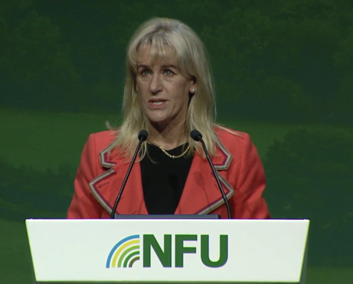 🙌 | An emotional closing address at #NFU24 @Minette_Batters, in her final act as @NFUtweets President, maps out wins the NFU has achieved and thanks all those who have helped her along the way 'It has been the privilege of my lifetime to represent you, the NFU's members.'