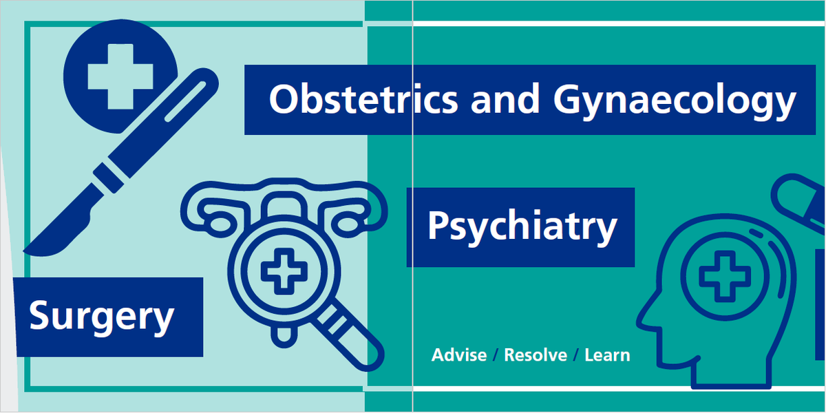 NHSResolution's tweet photo. Between 2018 – 2023, four secondary care specialties made up the majority of our practitioner performance concerns cases.

In our latest Insights report we analyse casework from these specialities to help share learning.

Read full analysis here➡️ https://t.co/YHCSfOS88q https://t.co/ezL4WEpy3v