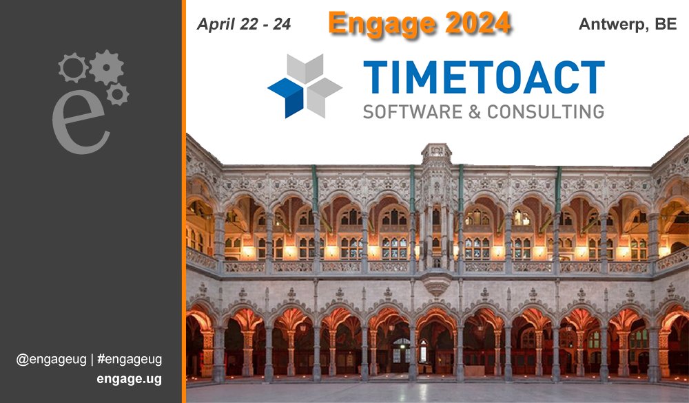 ℮ engage.ug ⚙️ (@engageug@mas.to) (@engageug) on Twitter photo 🌟 <a href="/timetoactgroup/">TIMETOACT GROUP</a> Thank you for sponsoring Engage.
We are glad to see you re-joining us after a few years!
#engageug #ChartingNewHorizons 🌟 <a href="/timetoactgroup/">TIMETOACT GROUP</a> Thank you for sponsoring Engage.
We are glad to see you re-joining us after a few years!
#engageug #ChartingNewHorizons