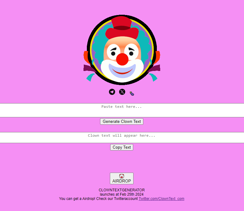 1CrypTina's tweet photo. jUsT JuGgLeD My aLtCoInS LiKe a pRo cLoWn! 🤹‍♂️

BoUgHt tHe dIp, DoDgEd tHe fUd pIeS, aNd nOw rIdInG ThE CrYpTo rOlLeRcOaStEr wItH A BiG ReD NoSe! 📉🔴 

hOdL Or hOnK, tHaT'S ThE CrYpTo cIrCuS CoDe!

🤡🤡🤡 @ClownText_com 🤡🤡🤡

How's my clowning? 😅

Anyways feel free to join the fun with #CLOWNTEXT & qualify for airdrop ! 😀

The ultimate sarcasm tool and a crypto token!

🚀 Launching on Feb 25th 

#CoinHub #9inch @9inch_io @pbe_84 #PulseChain