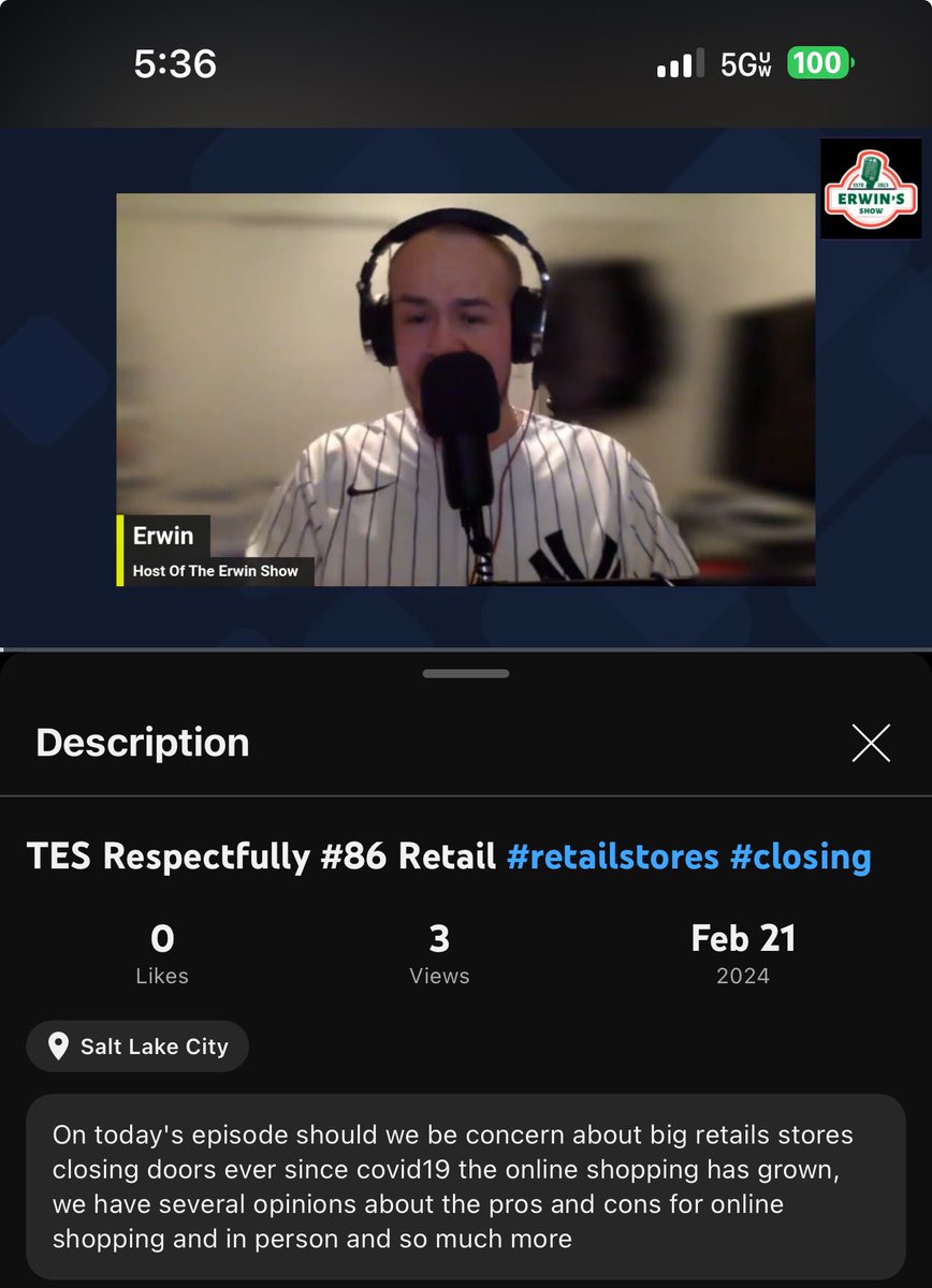 TheErwinShow's tweet photo. New #podcast is out episode #86 is out available on #spotify and #appleppdcast
https://t.co/Y2qPVENIbF
https://t.co/jKAqzWsFp0
https://t.co/sFjOFDMSej https://t.co/MYI2rk0kfK