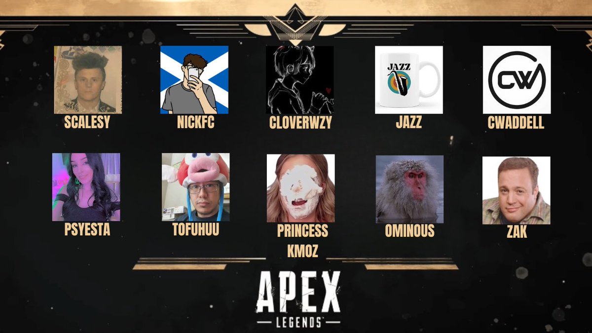 justschmit's tweet photo. Excited to announce the last 10 captains for the Wardey v Schmit Random Royale on Saturday

casting with @WARD3Y_ 

if i lose i’m blaming @RatedRKO_TV https://t.co/oB2nYUouEU
