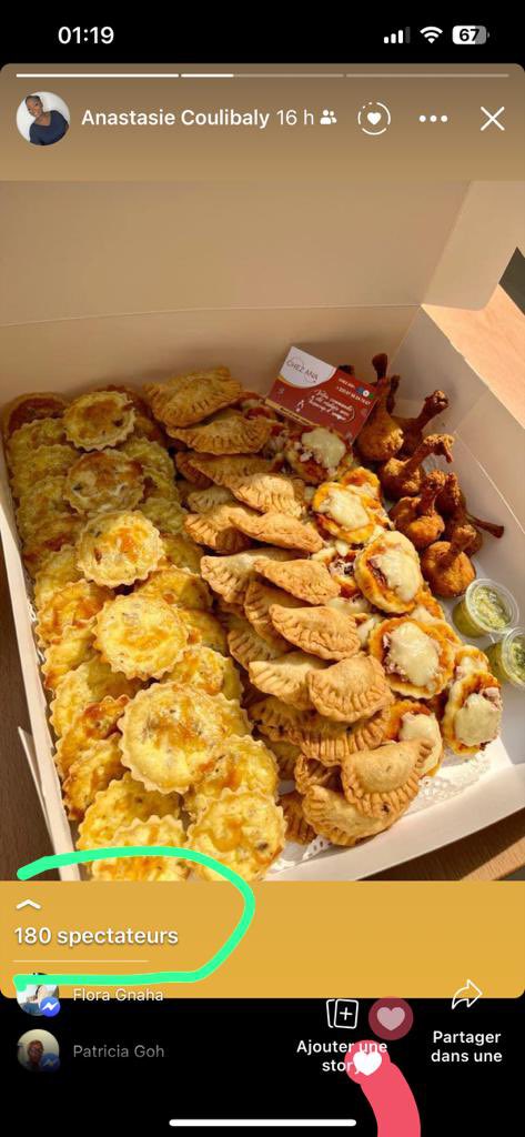 🎂 Gâteau personnalisé : 
à partir de 10.000 f
🍣 Mignardises (sucrées/salées) : 
à partir de 4.000 f

☎️+225 07.58.24.76.67 
(Whatsapp / Appel)

Retrouvez la page sur : 
Facebook / TikTok / Instagram / LinkedIn 

🥰 Un petit retweet peut aider plse♥️