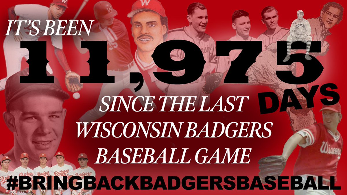 Days Since Badgers Baseball tweet media