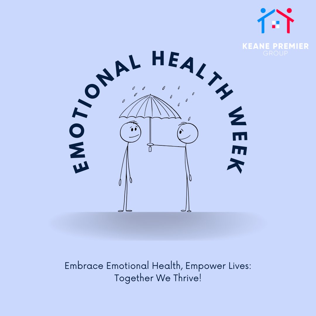 Join us in celebrating Emotional Health Week!  At Keane Premier Group, we're taking this opportunity to prioritise emotional wellness for our residents, service users, and staff. Let's start conversations, share resources, and empower each other to thrive emotionally!