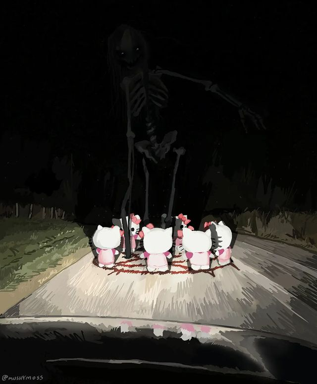 Iithosphere's tweet photo. 'girls night might have gotten out of hand' by mushymoss_ https://t.co/AosxAYwfut