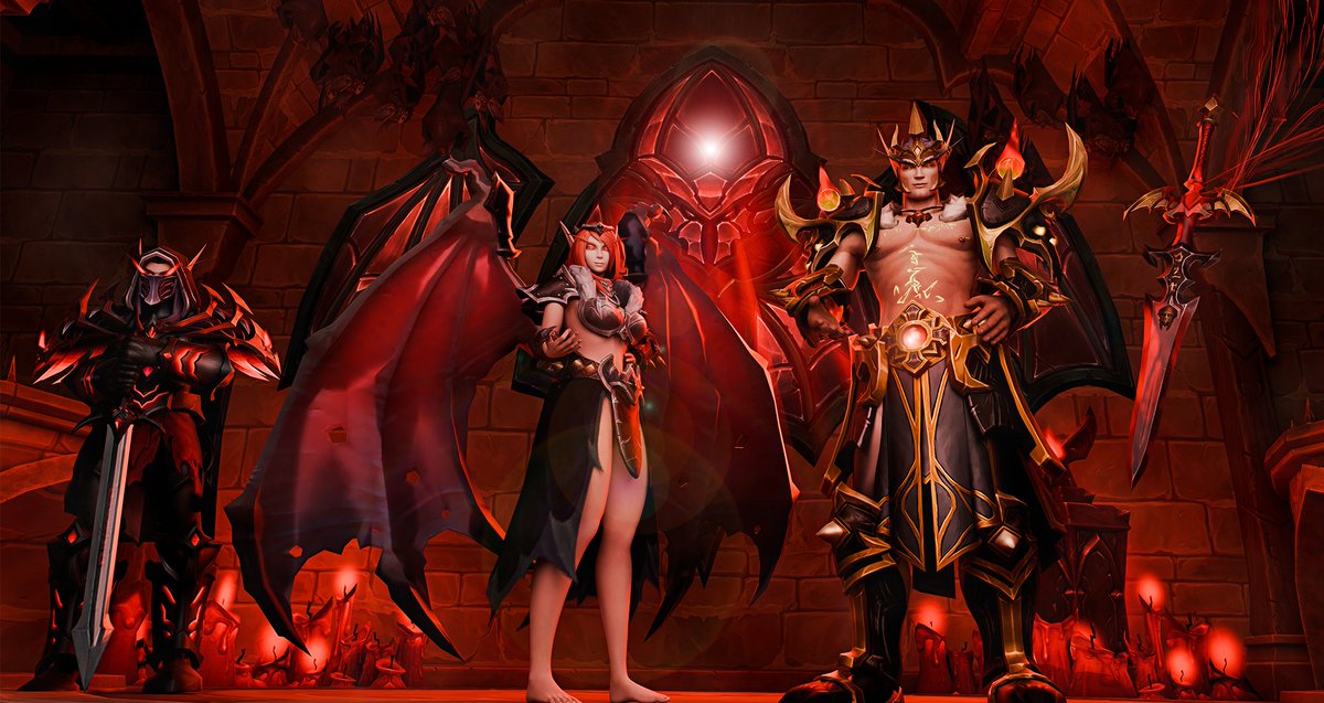 Xun89341809's tweet photo. Comm anon #3
Victor from Black Sun Clan. He lost name, soul and life in fight against enemies. Now he serve like bodyguard to his masters - Irimira and Mergard
#sfw #warcraft #wow #sanlayn #vampire #darkfallen #elf #epsilonwow #epsilonrp #3dart #blenderart #worldofwarcraft https://t.co/J6MrlmKdk1
