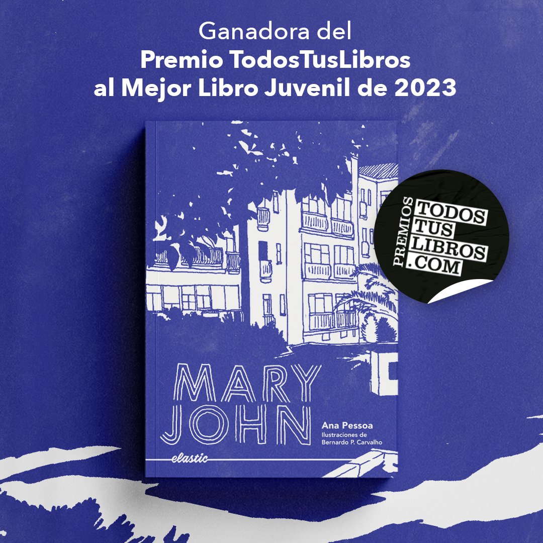 Estamos de celebración: 🌟¡#MaryJohn de Ana Pessoa ha ganado el Premio @todostuslibros_ al Mejor Libro Juvenil de 2023 otorgado por @libreriascegal!🌟 Gracias a todas las librerías que lo han hecho posible, y a todos vosotros por leer la historia de Maria João. 🩵
