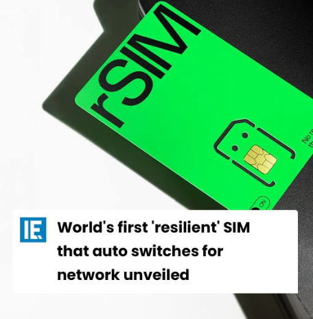mytradesignals's tweet image. #rSIM - world’s first resilient SIM card that provides uninterrupted connectivity by switching seamlessly between providers for reliable IoT and mobile internet access.⁠..