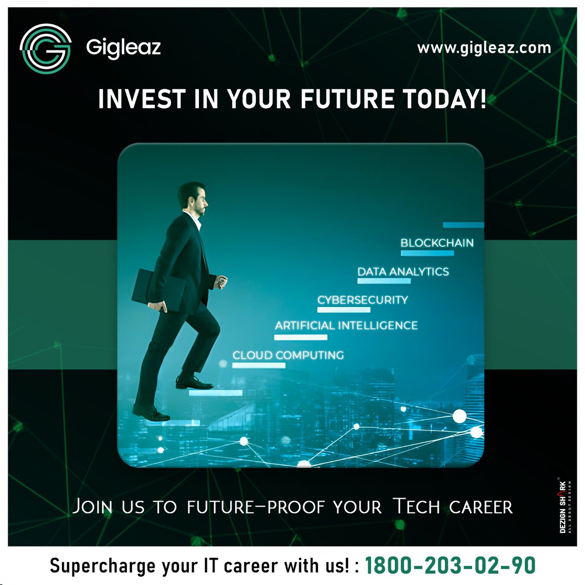 GigLeaz's tweet photo. 🚀Ready to future-proof your career in IT?

Make tomorrow better today. Join us and invest in your future! 💼💻

Visit Us : https://t.co/QOZiEu74mO
CALL 18002030290

#Gigleaz #Careers #Technology #Skills 🌟 https://t.co/MtqbTwCHL3