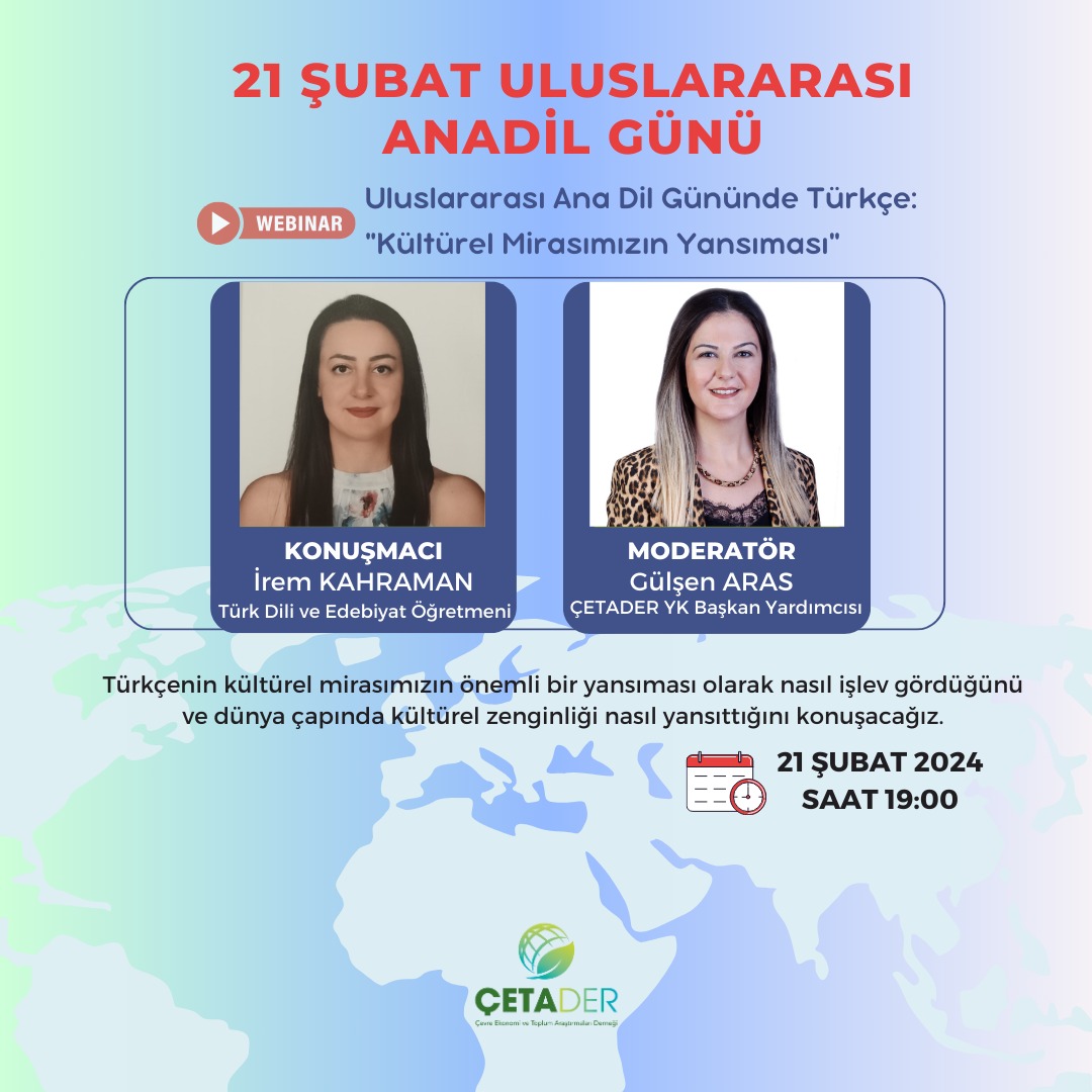 Herkesi webinarımıza bekliyoruz...   

Katılım linki: us05web.zoom.us/j/89104810344?…

Toplantı Kimliği: 891 0481 0344
Parola: cetader