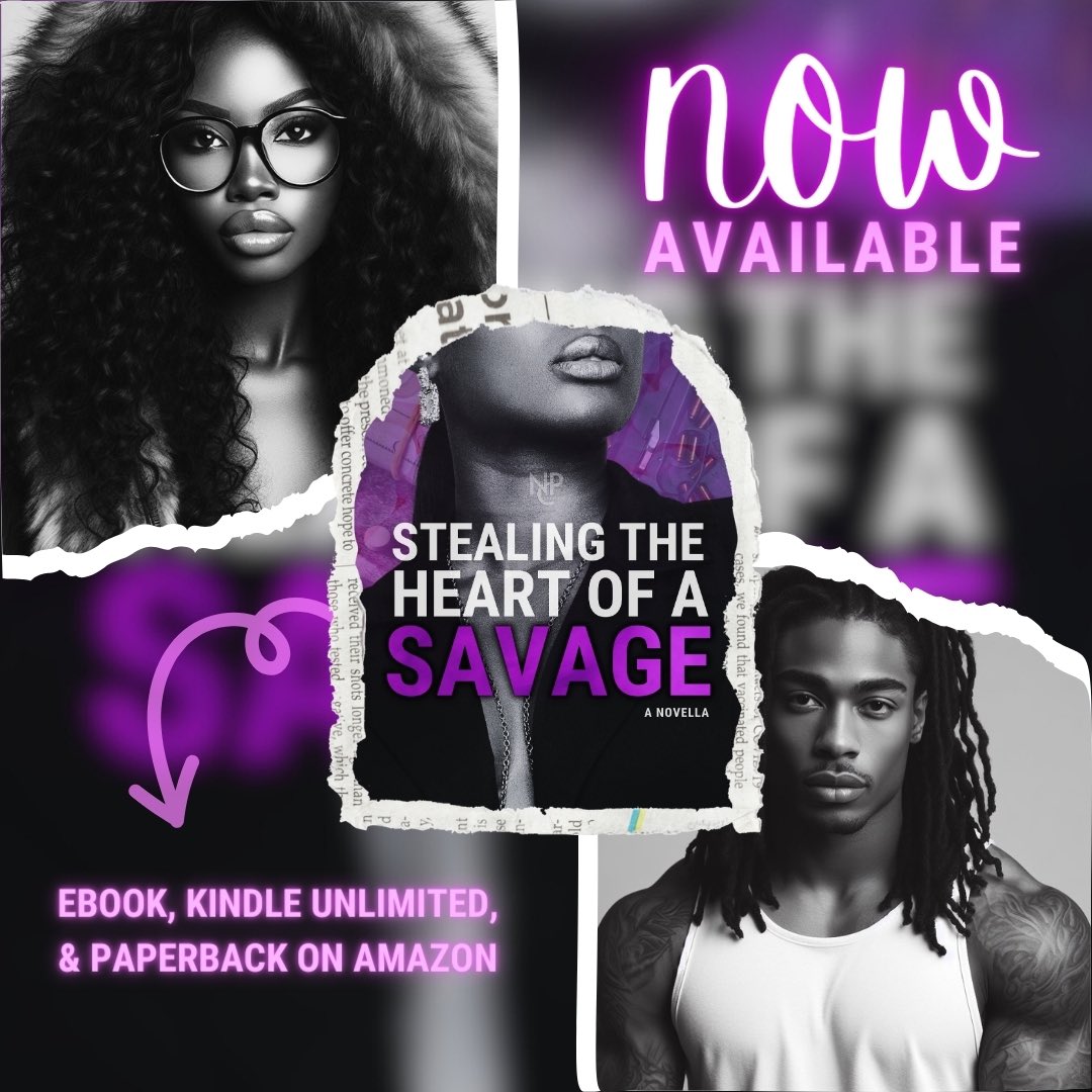 🔥 NEW RELEASE 🔥

Stealing The Heart of A Savage is now LIVE!

1-Click, Read, & Review 👇🏾
🔗 amazon.com/dp/B0CW23JNBZ

#booklovers #blackbookstagram #blackgirlsread #blackgirlsreadtoo #blackgirlswhoread #blacklove #blackromance #blackromancereads #blackromancereader #blackauthors