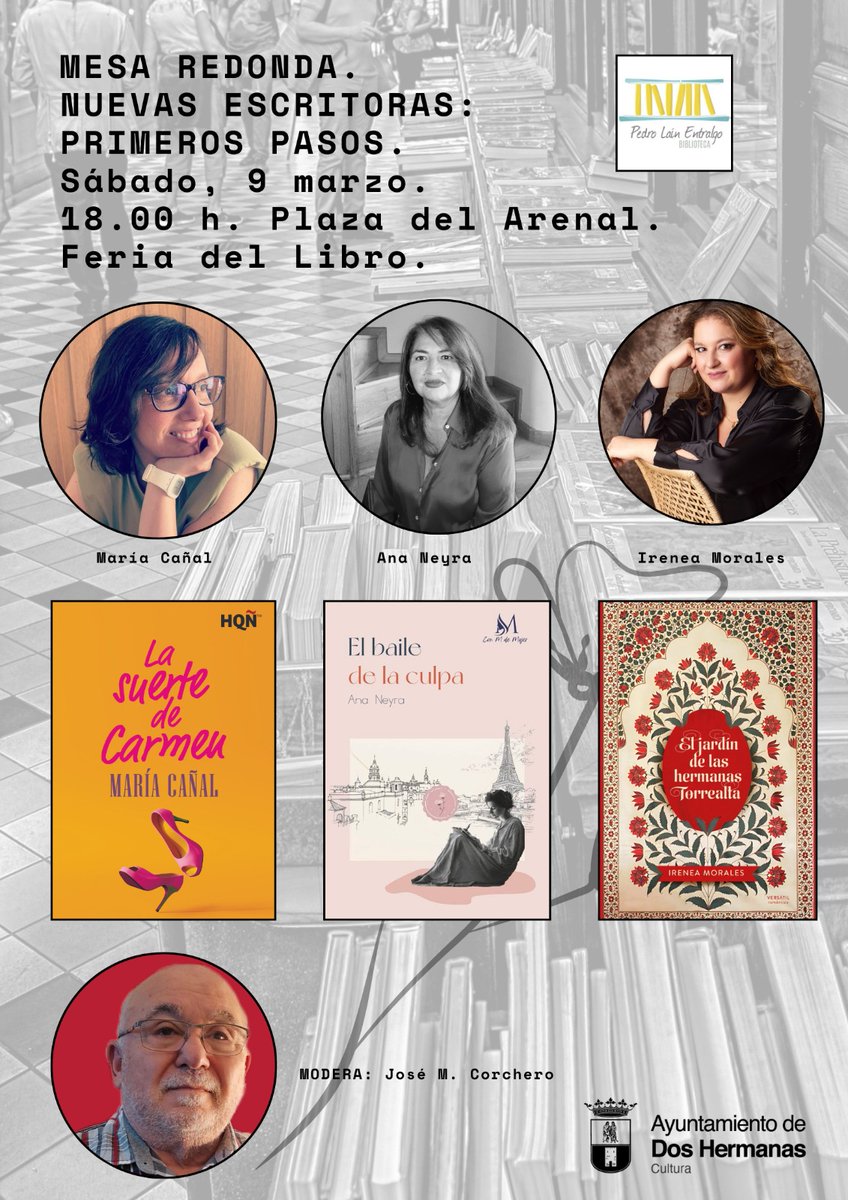 mgg_2024's tweet photo. Ya está aquí la #FeriaDelLibro de #doshermanas 

https://t.co/ZBmQsLWCOd

@mystoriespro @aytodoshermanas #libros #tertulia https://t.co/4J5VI6CoHZ