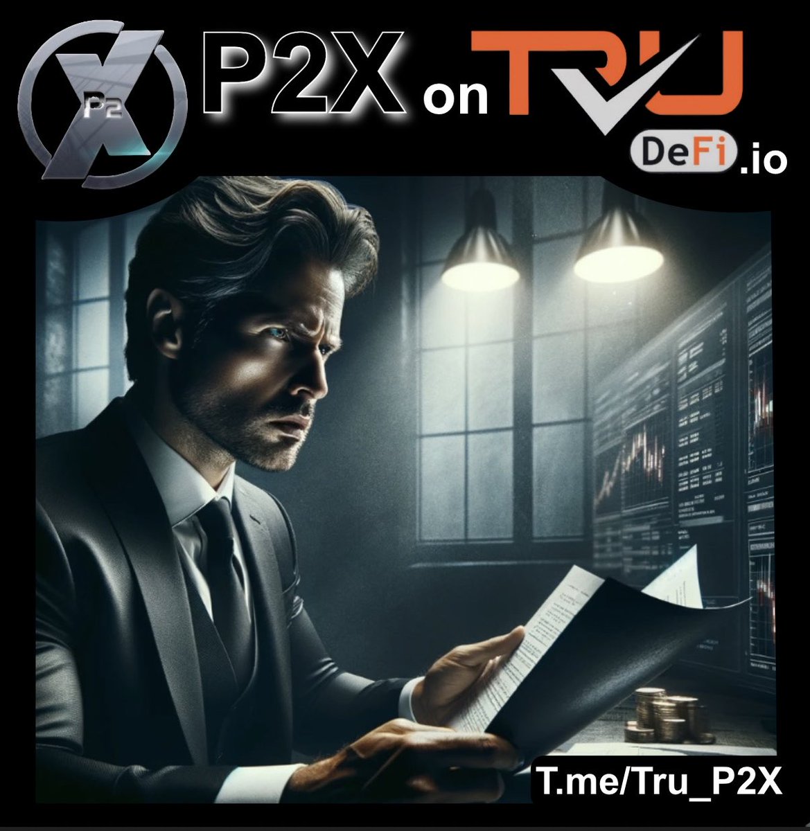 PulseChainDEFl's tweet image. TWO QUESTIONS:

• What is #P2X?
• How does it Double your #PLS?

#TruDeFi #PulseChain #DeFi #ETH @TruDeFiOfficial @Kan0fPi @hans1106x @ShanePe31141959 @events_tarzan @nozs85 @Paul33288