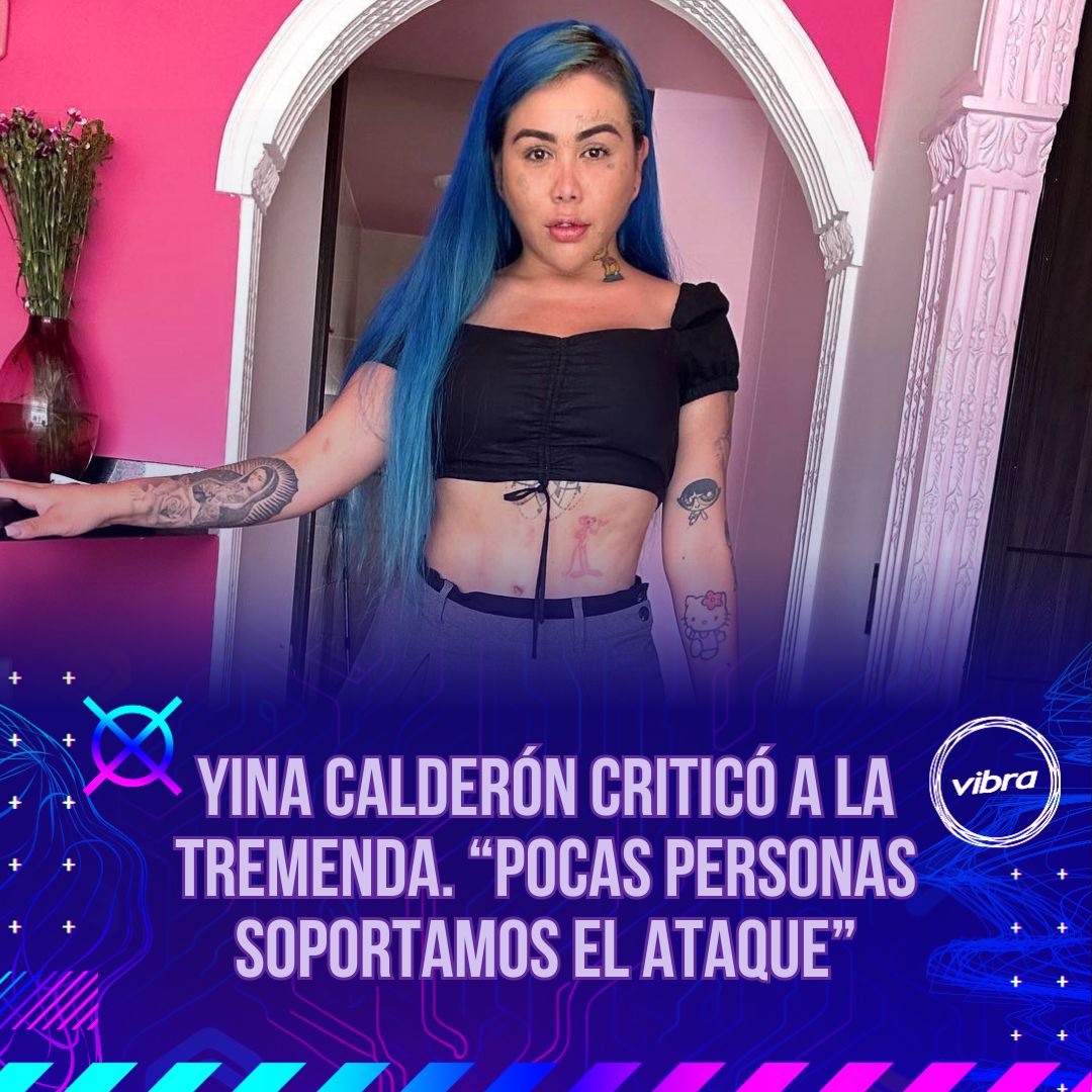 vibra_co's tweet photo. ¡#YinaCalderón no se calla nada! 💥 La polémica influencer se fue contra #LaTremenda por las fuertes acusaciones de #abuso hacia su esposo 😨
Descubre todos los detalles aquí https://t.co/PhIR5Zr0WG https://t.co/aclNmY9cKh
