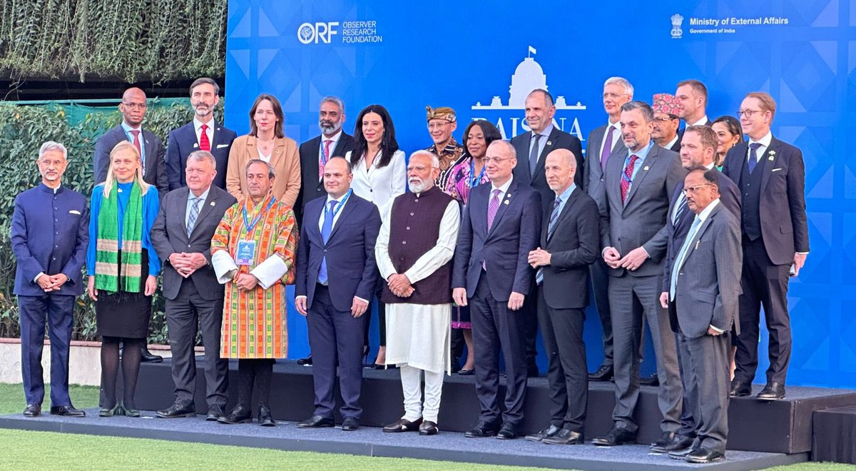 IgliHasani's tweet photo. 📍Just arrived in New Delhi 🇮🇳 to participate in the 9th edition of  @raisinadialogue, India’s flagship conference on geopolitics and geo-economics. 

Looking forward to meetings with counterparts and leading global experts, to explore opportunities for intensifying bilateral ties and partnerships across various sectors.

Thank you @DrSJaishankar for the invitation and hospitality 🙏