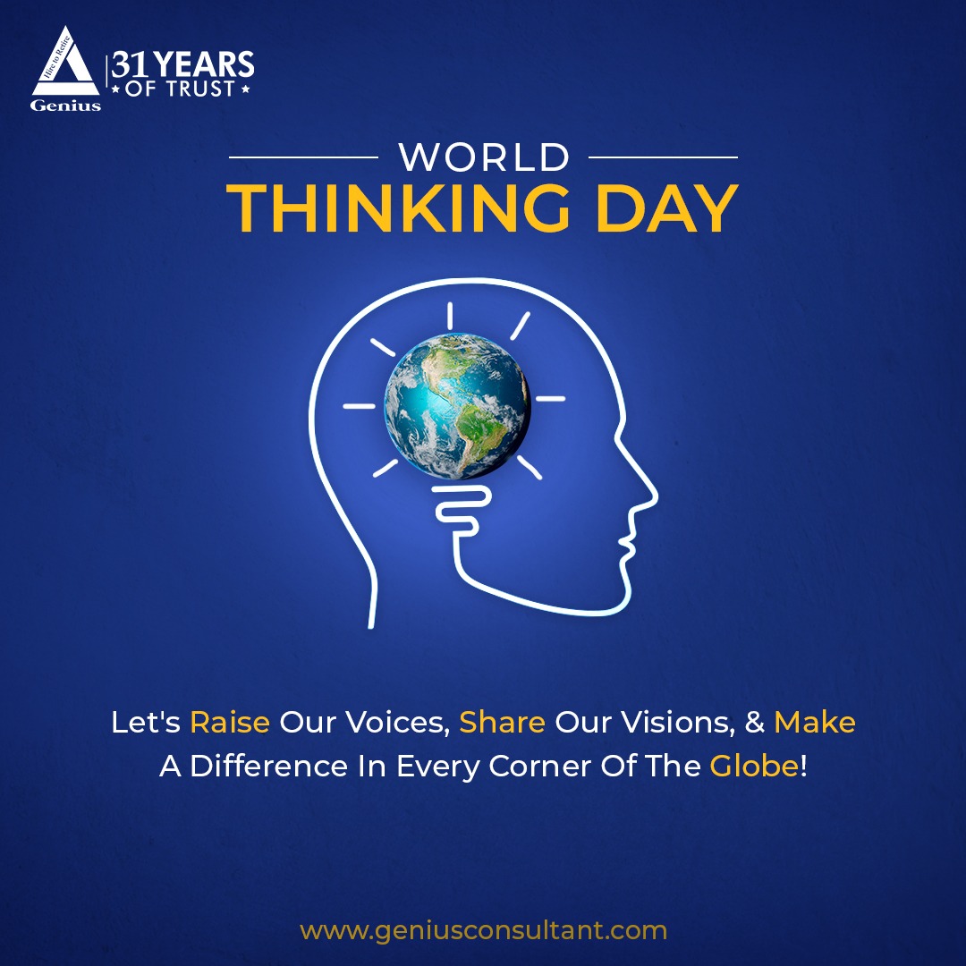 Celebrating diverse thoughts, global connections, and shared dreams on #WorldThinkingDay 🌍💡 Let's inspire change and empower minds together!

#WorldThinkingDay #GlobalMinds #InspireChange #Empowerment #DiverseThoughts #GeniusConsultantsLtd