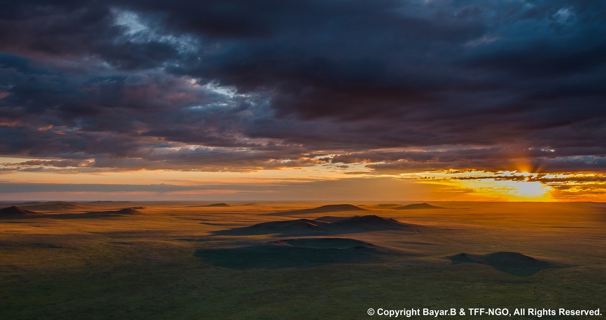 Marveling at Mongolia's stunning craters and majestic mountains: a breathtaking symphony of nature's wonders. 🏞️⛰️ 

#DiscoverMongolia #NatureBeauty #Travel