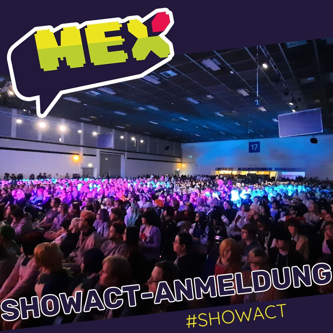 DAS kann schon bald dein Publikum sein! Ab sofort ist unser Anmeldeformular für die Showacts geöffnet. Wir freuen uns auf deine Bewerbung 🙂 Das Formular findest du auf unserer Website. #Anime #MEX #Berlin #Showgruppe #Convention