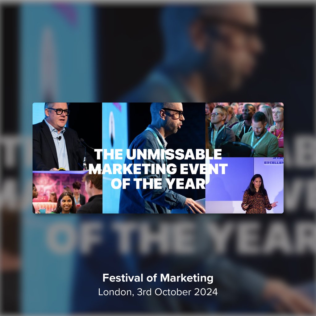 FDRY_digital's tweet photo. Marketing Events 2024!🌟

@launchonlineuk's The CMO's guide to: Conversion Optimisation event. 

@MADFESTLONDON's Marketing and Advertising Festival.

@MarketingWeekEd's Festival of Marketing.

@social_day Social Media Marketing Forum. https://t.co/jMRQHFBS5C