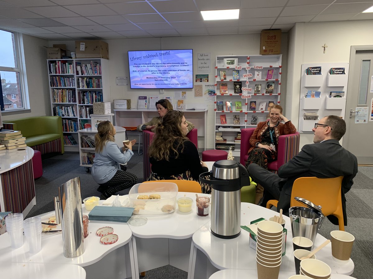 Blessed Hugh Faringdon Catholic School Library tweet media