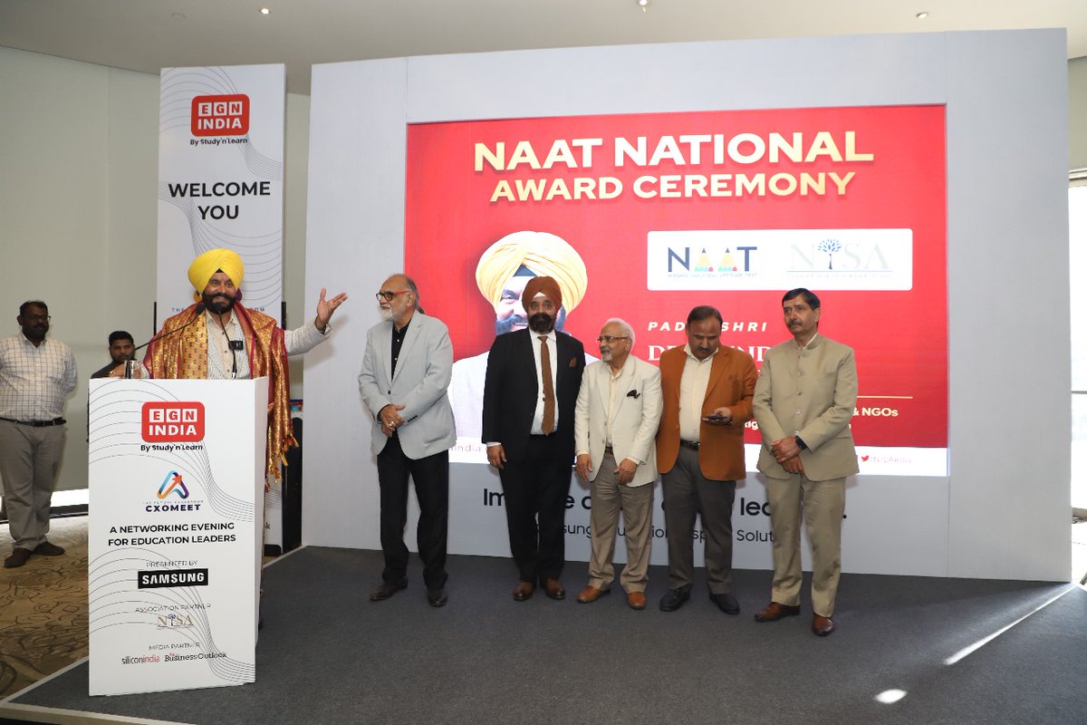 NISA Education (@nisaedu) on Twitter photo Honoured to welcome Dr Jitender Singh Shunty, Padma Shri awardee & Member of Core Group at NHRC, as Chief Guest at our NAAT event. Grateful for his support, making our event unforgettable.
<a href="/jsshunty/">Jitender Singh Shunty</a> <a href="/KBSfed/">Kulbhushan Sharma</a> <a href="/ccsindia/">Centre for Civil Society</a> <a href="/parthjshah/">Parth J Shah</a> <a href="/premdeshwal1/">premdeshwal</a> <a href="/tulasi_vishnu/">K.Tulasi Vishnu Prasad</a> <a href="/paranjyothijs/">Paranjyothi</a> Honoured to welcome Dr Jitender Singh Shunty, Padma Shri awardee & Member of Core Group at NHRC, as Chief Guest at our NAAT event. Grateful for his support, making our event unforgettable.
<a href="/jsshunty/">Jitender Singh Shunty</a> <a href="/KBSfed/">Kulbhushan Sharma</a> <a href="/ccsindia/">Centre for Civil Society</a> <a href="/parthjshah/">Parth J Shah</a> <a href="/premdeshwal1/">premdeshwal</a> <a href="/tulasi_vishnu/">K.Tulasi Vishnu Prasad</a> <a href="/paranjyothijs/">Paranjyothi</a>