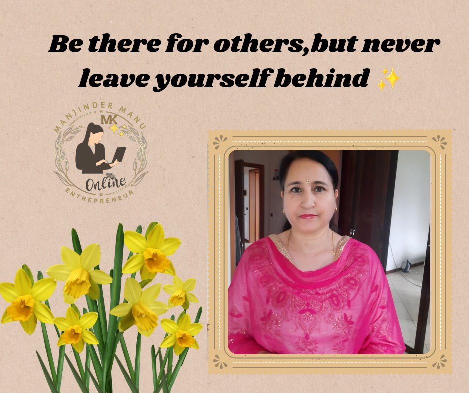 manjindermanu2's tweet image. &quot;Be there for others, but never forget to be there for yourself too. It&apos;s not selfishness, it&apos;s self-care. Remember, you can&apos;t pour from an empty cup.

#manjindermanu #SelfCare #BeThereForYourself&quot; #Motivation #HopeAndHappiness #viralpost #goodvibes #dreambig