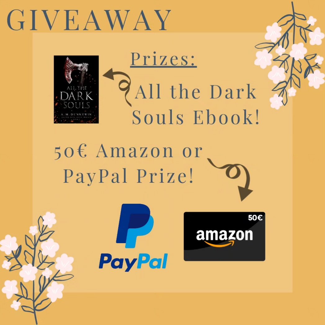 onemorechap's tweet photo. 2 new giveaways are live at onemorechap (Instagram)! Come join to win 2 books and a 50€ Amazon Gift Card or PayPal prize!
➡️ https://t.co/K4wpptpDyU

Thank you @AMDunnewin and @Ccleveland83 for joining me in these giveaways! https://t.co/pQP3fcd7bN