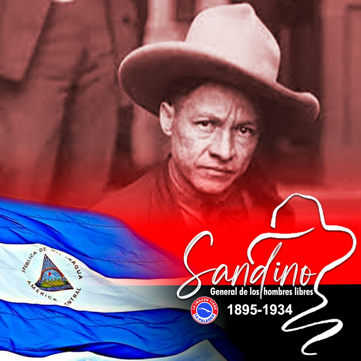 #21Febrero - 90 años del asesinato del líder nicaragüense Augusto César Sandino
#90SandinoSiempreMasAlla 
#DeZurdaTeam