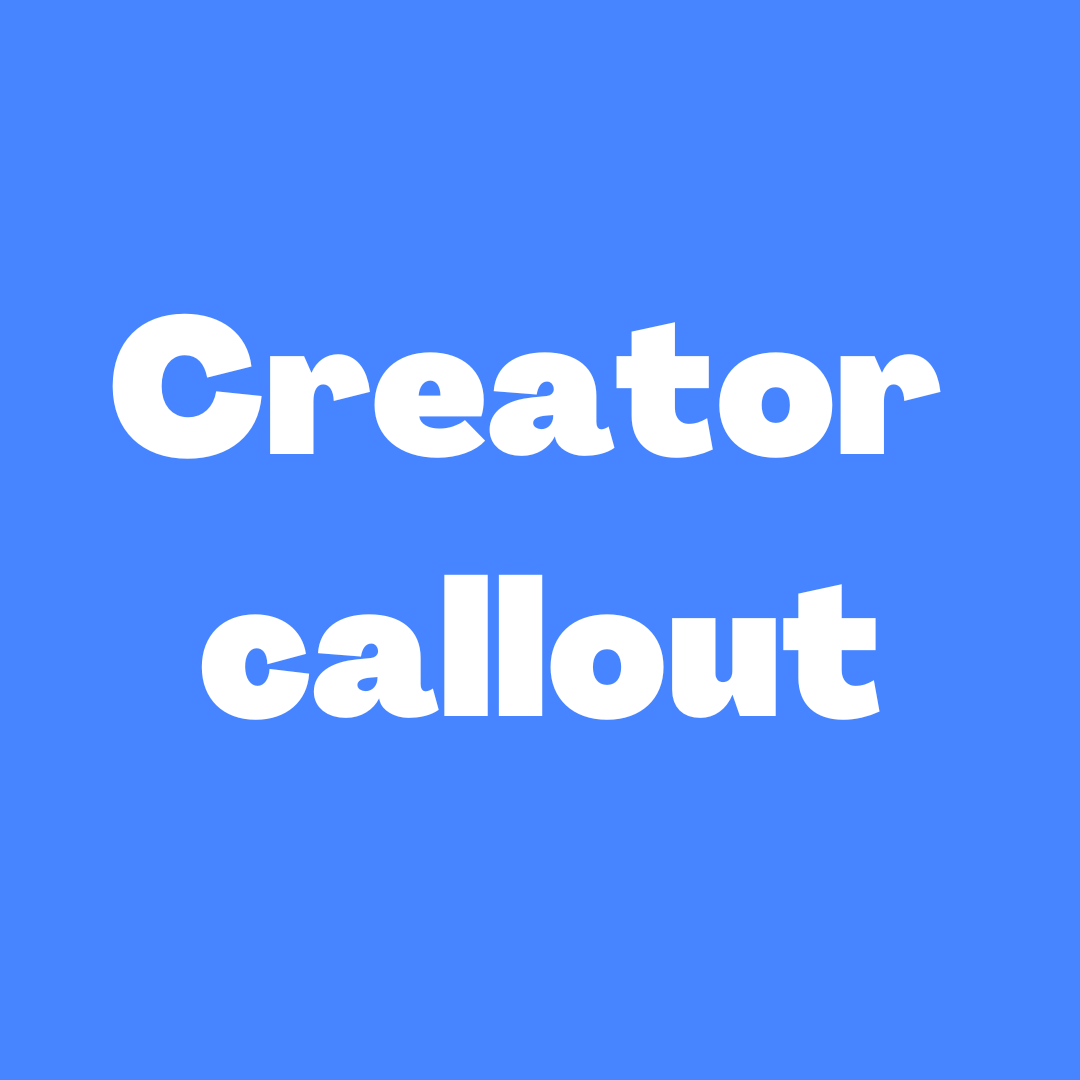 📢 Creator Callout 🚨 Are you a creator interested in collaborating with us on content for our books? We'd love to hear from you! To get emails about campaigns you might be interested in simply fill out your information on this sign up form ➡️ eepurl.com/h-aDEH