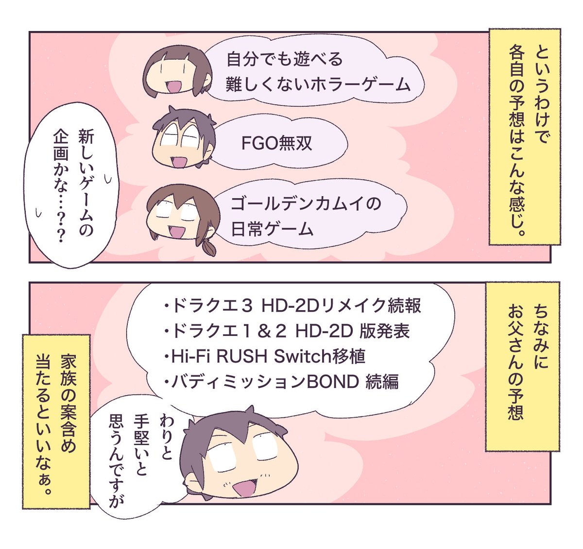 今日のニンダイを予想しよう! 