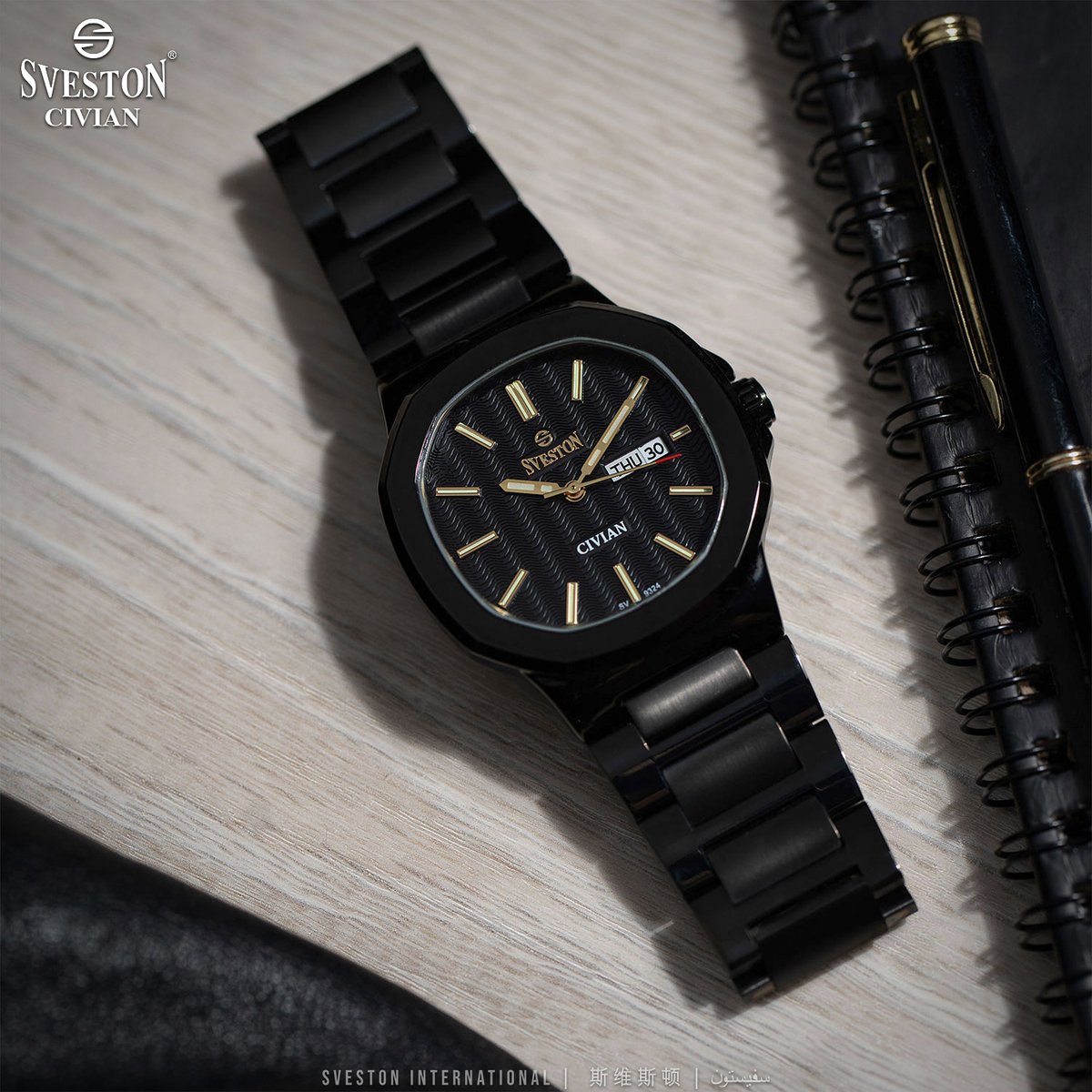 SvestonWatches's tweet image. Explore on-the-go sophistication with the newly arrived masterpiece – where formal meets classy elegance.
Grab Sveston Civian Now: bit.ly/3CvM22b

#SVESTON #WATCH #PSVBVB #Trending