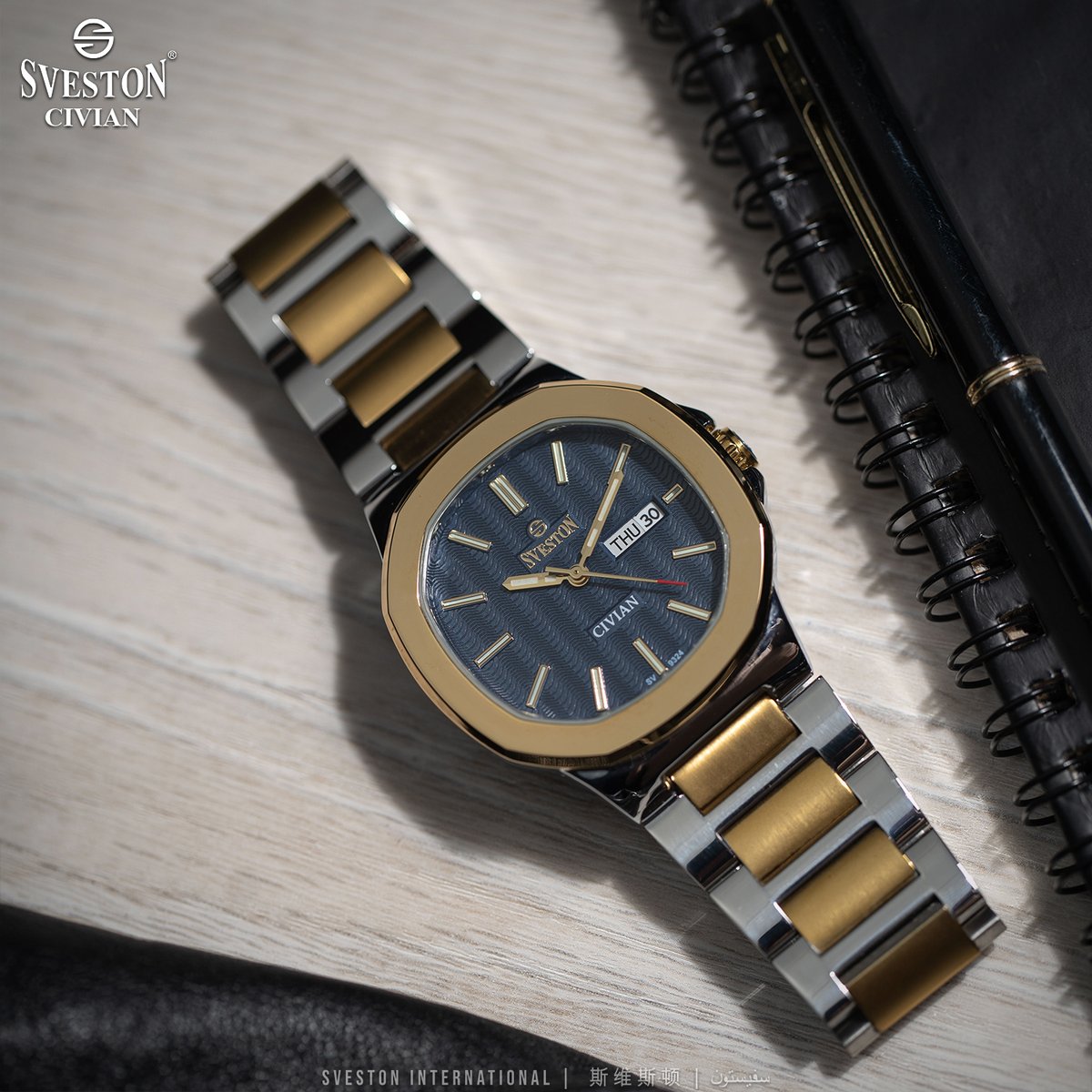 SvestonWatches's tweet image. Explore on-the-go sophistication with the newly arrived masterpiece – where formal meets classy elegance.
Grab Sveston Civian Now: bit.ly/3CvM22b

#SVESTON #WATCH #PSVBVB #Trending