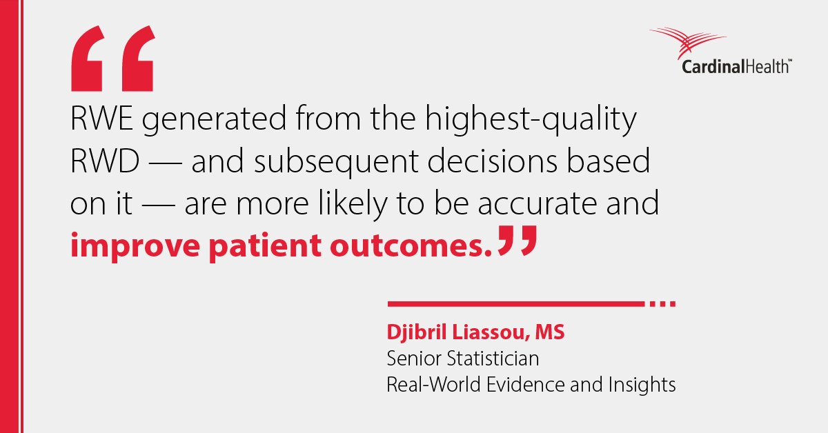 RWE analytics expert, Djibril Liassou, discusses trends in artificial intelligence and machine learning in real-world evidence (RWE) and considerations to ensure high quality real-world data (RWD) for RWE generation.  bit.ly/3OQKF4i