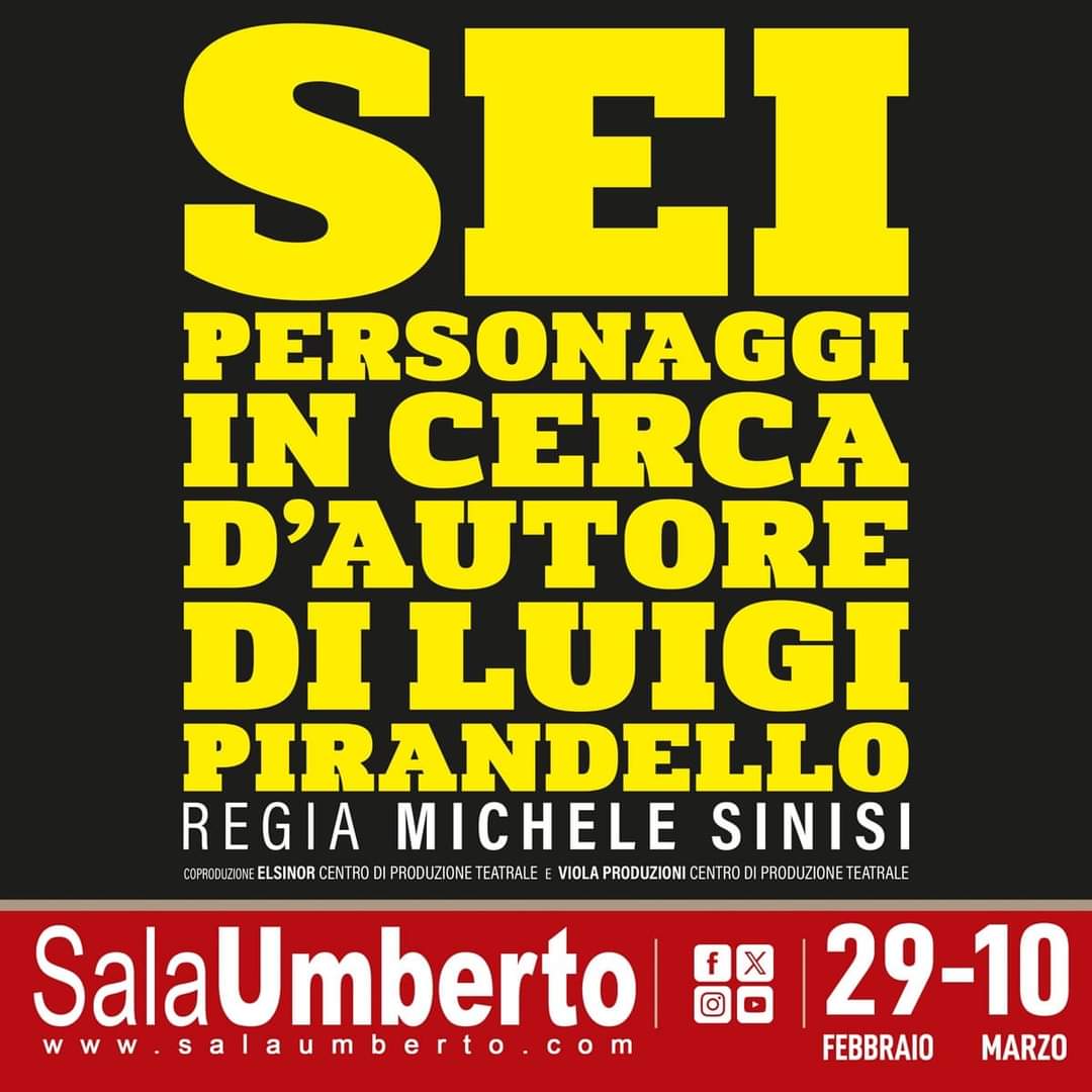 📅 dal 29 Febbraio al 10 Marzo 2024
📍Sala Umberto
🎫 Biglietti disponibili 
salaumberto.com/spettacoli/sta…
