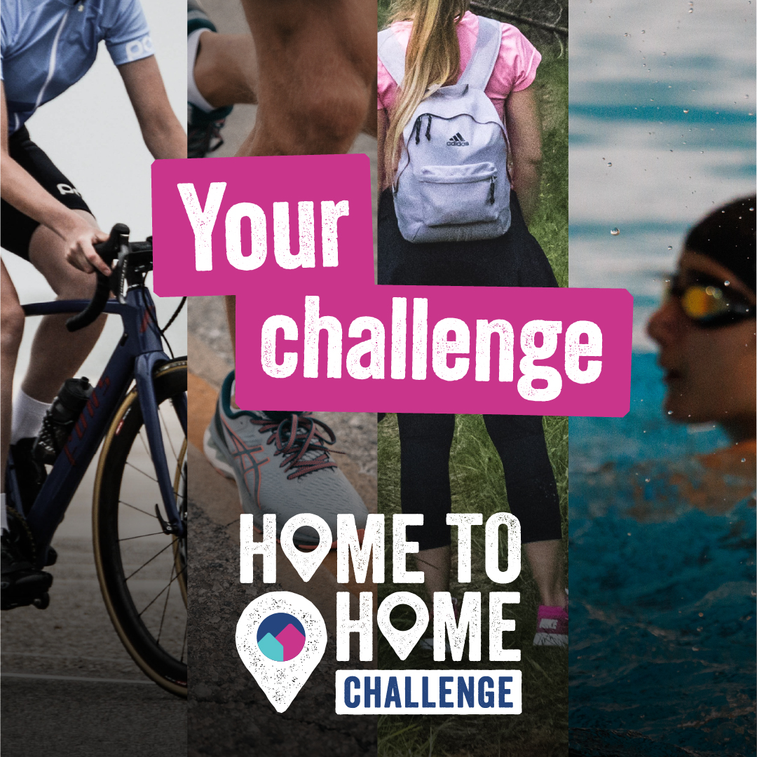 Your choice, your challenge

🏊 Swim 25 miles
👶 Little ones Toddle 5 miles
🏃‍♂️ Run 100 miles
🚶 Walk 50 miles
🚴‍♀️ Cycle 370 miles

How ever you take on our ‘Home to Home’ challenge, you’ll be supporting seriously ill children &amp; their families
bit.ly/home-to-home-c…

#charityhour