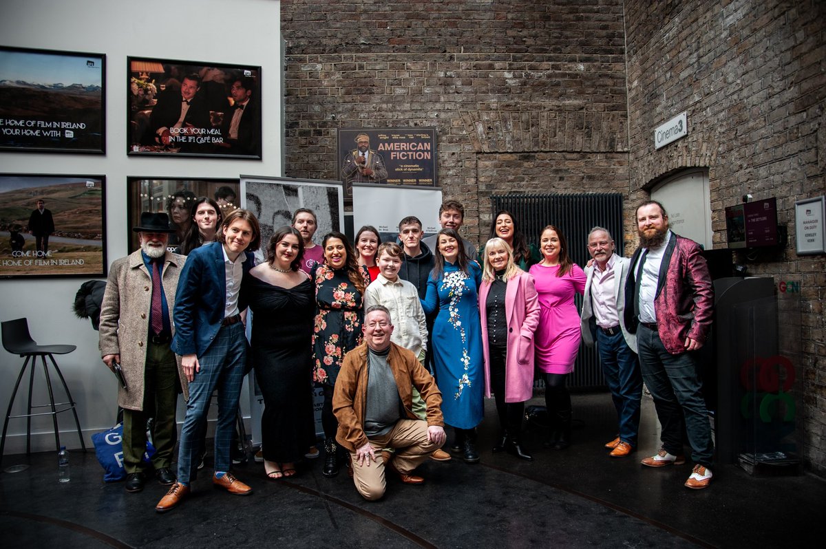 sinead_holt's tweet image. A very successful private industry professionals screening at the @IFI_Dub of our latest shorts “Expiration Date” and “The Parting Glass” was had! Thank you to everyone who made it out and showed our incredible cast &amp;amp; crew some love 🎬⭐️❤️ #irishshortfilm #shortfilm #irishactor