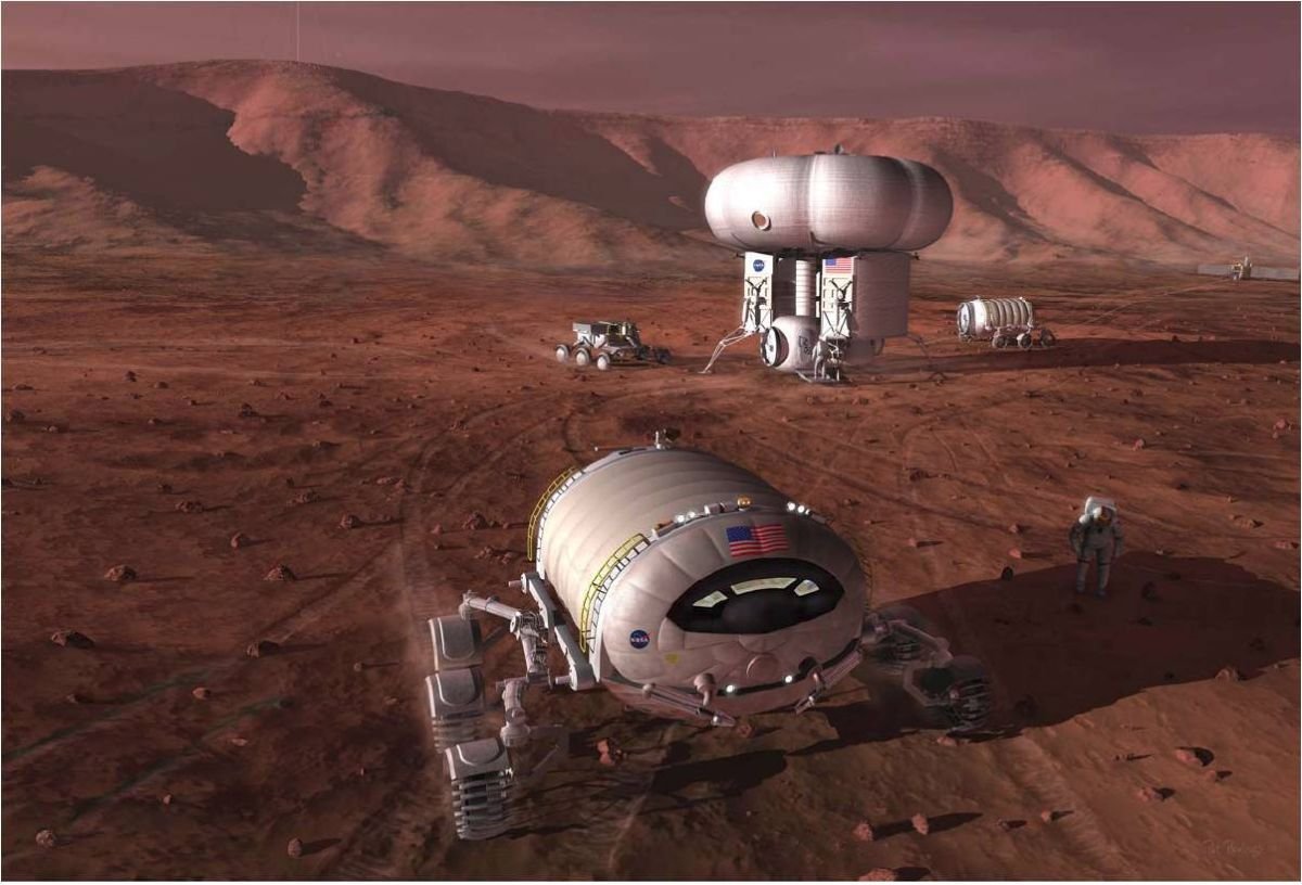 GatewayToMars_'s tweet photo. Mars Unveiled: Charting a New Path with #MarsDirect
Think of "Mars Direct" as a groundbreaking proposal crafted by the trio @robert_zubrin , David A. Baker, and Owen Gwynne.
They've laid out a plan that's both ambitious and grounded, aimed at making human exploration of #Mars not just a dream, but a feasible reality.
At its heart, #MarsDirect is about doing more with less, leveraging Martian resources to support the mission.
This approach involves launching heavy lift boosters in two phases, synthesizing fuel directly on Mars, and prioritizing simplicity and resilience to keep expenses low.
The authors delve into the nitty-gritty, covering vehicle design, how to deal with radiation, and adapting to zero gravity, all while making a strong case for why a human presence on Mars could revolutionize space exploration.
It's a hell of a read have you had a chance to skim through it @Elonmusk?
Source: https://t.co/vFYtX9Yfmz