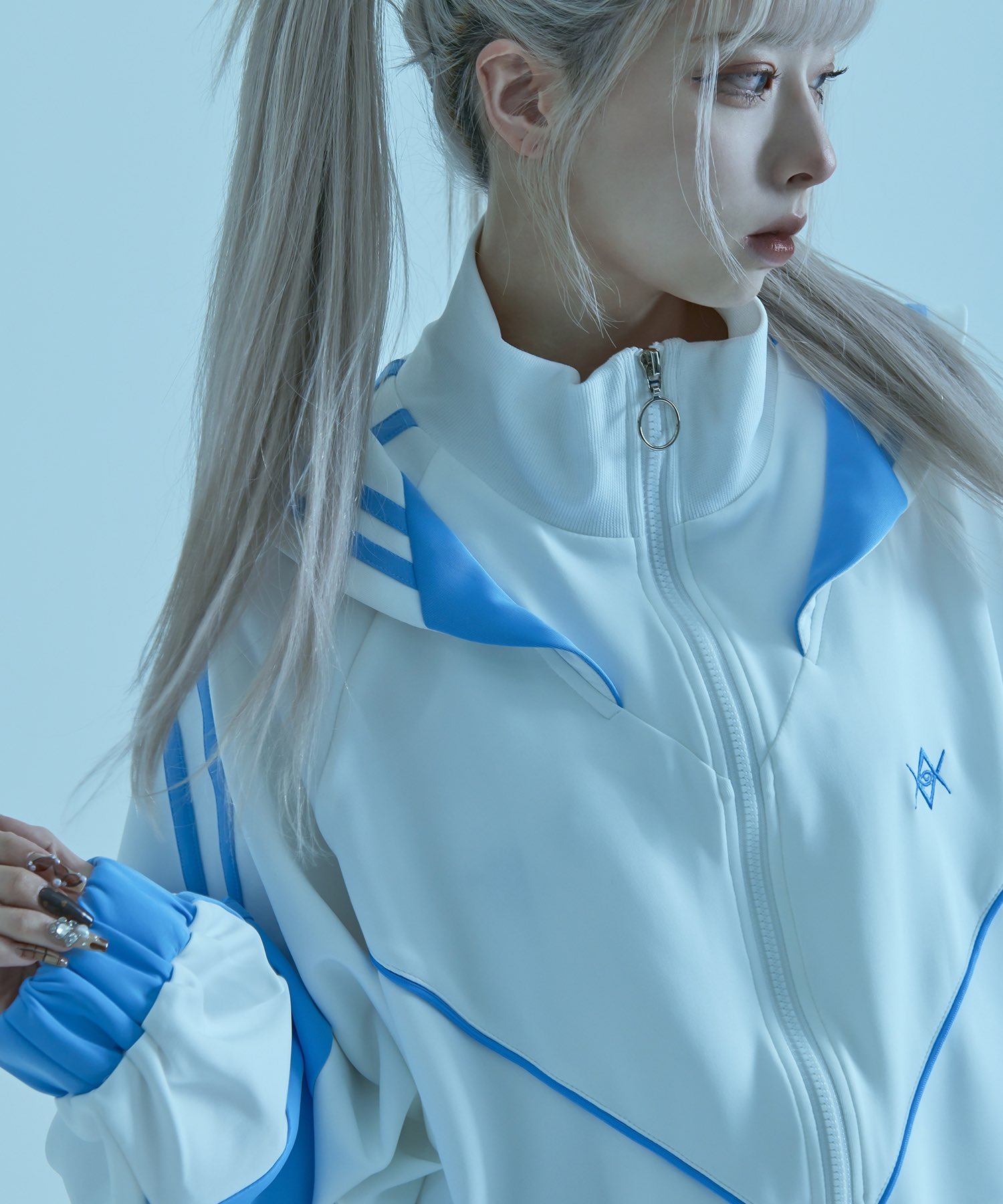 REFLEM セーラー襟ジャージ ホワイト・ブルー REFLEM on X: 