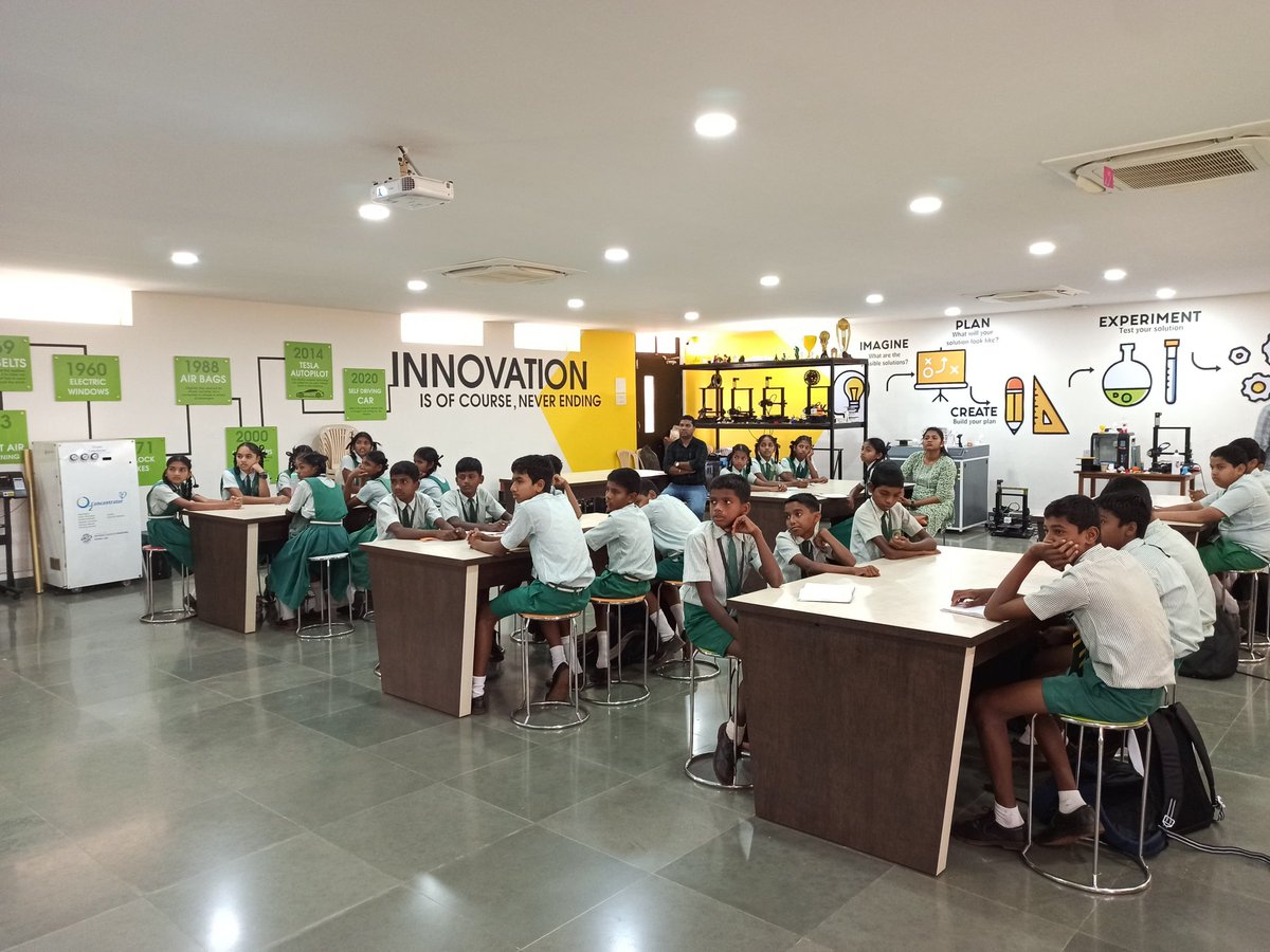 Exciting times at PM SHRI Govt High School, Gaval Khol, Canacona, as we conducted a Think Design and Prototyping session along with a thrilling Robotics workshop. 🤖✨

#InnovationAtSchool #RoboticsWorkshop #YoungInnovators #ThinkDesignPrototyping #FutureTechLeaders