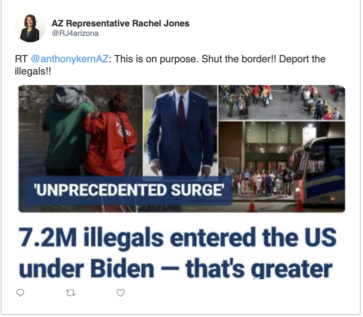 fire_starter457's tweet photo. It's another sad, conspiracy-fueled day here in Arizona's #LD17. Our lying election denying fear-mongering MAGA Rep @RJ4arizona is running about with hair afire reposting the insurrectionist @anthonykernAZ &amp; making a RIDICULOUS demand and claim.
Time for you to #ResignRachel https://t.co/8bVQK04BSw